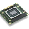 Angled view of Knowledge Resources' KRM-12VR1xx2 RFSoC module, featuring AMD's Versal RF