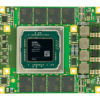 Top of KRM-4ZUxxDR module, featuring the AMD RFSoC Ultrascale+ series