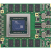 Overhead view of KRM-6ZU49DR FPGA module featuring the AMD RFSoC GEN3 Ultrascale+ series