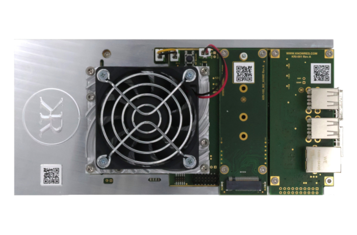 KRC-2000 evaluation carrier with fan