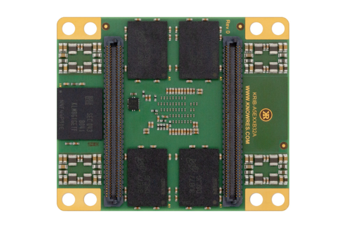Bottom of Knowledge Resources' KRIB-A5ExxB32A FPGA SoM