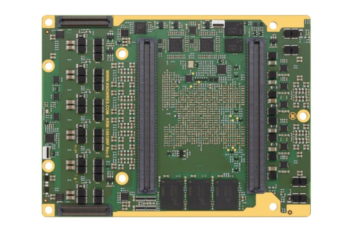 Bottom view of KRM-10S10RF RFSoC featuring Intel Stratix 10 Direct RF FPGA