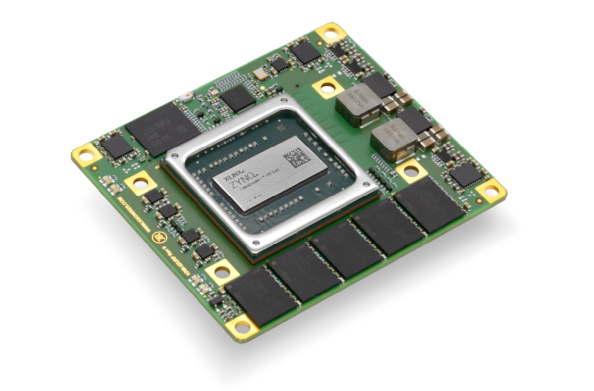 KRM-2ZUxxDR module, featuring the AMD RFSoC DFE Ultrascale+ series